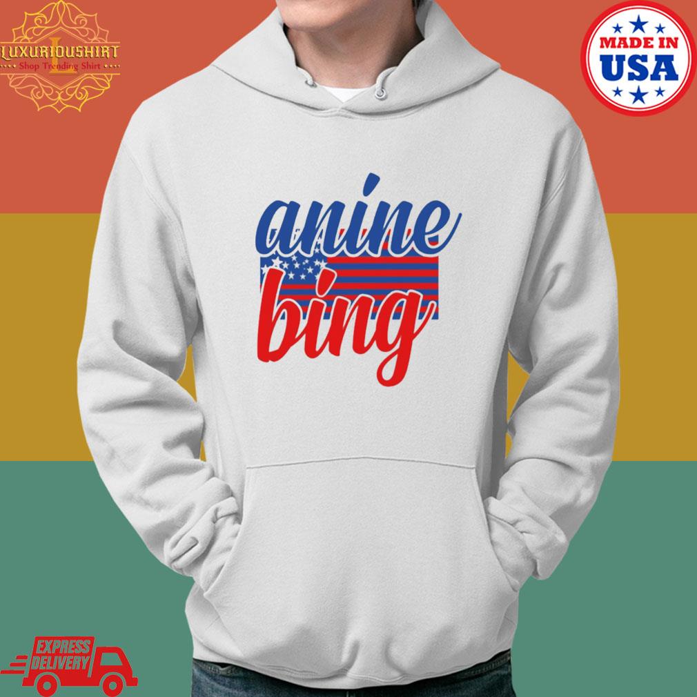 Official Anine Bing American Flag Shirt Hoodie