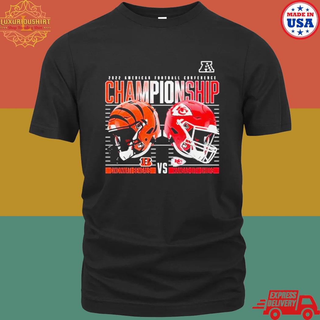 Cincinnati Bengals Vs Kansas City Chiefs 2023 AFC championship shirt,  hoodie, sweater, long sleeve and tank top