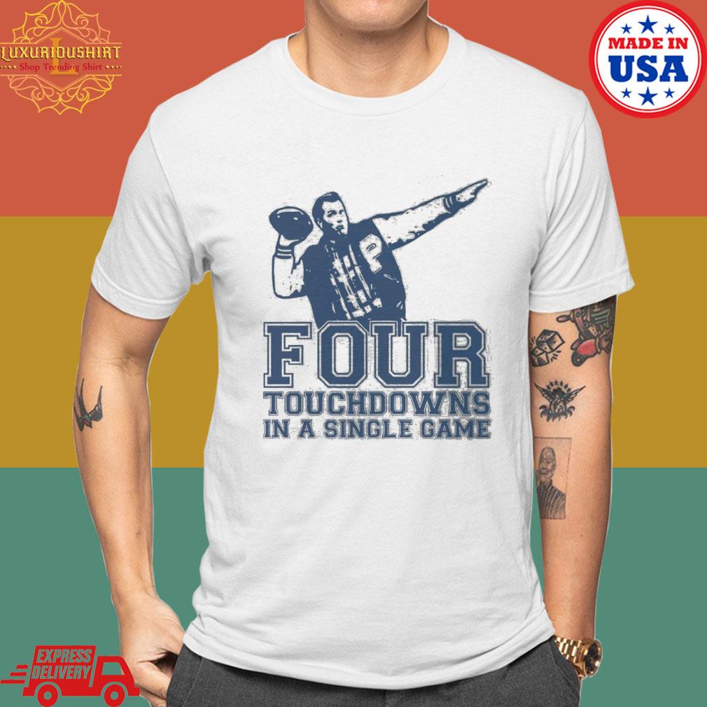 Official Four Touchdowns In A Single Game T-shirt