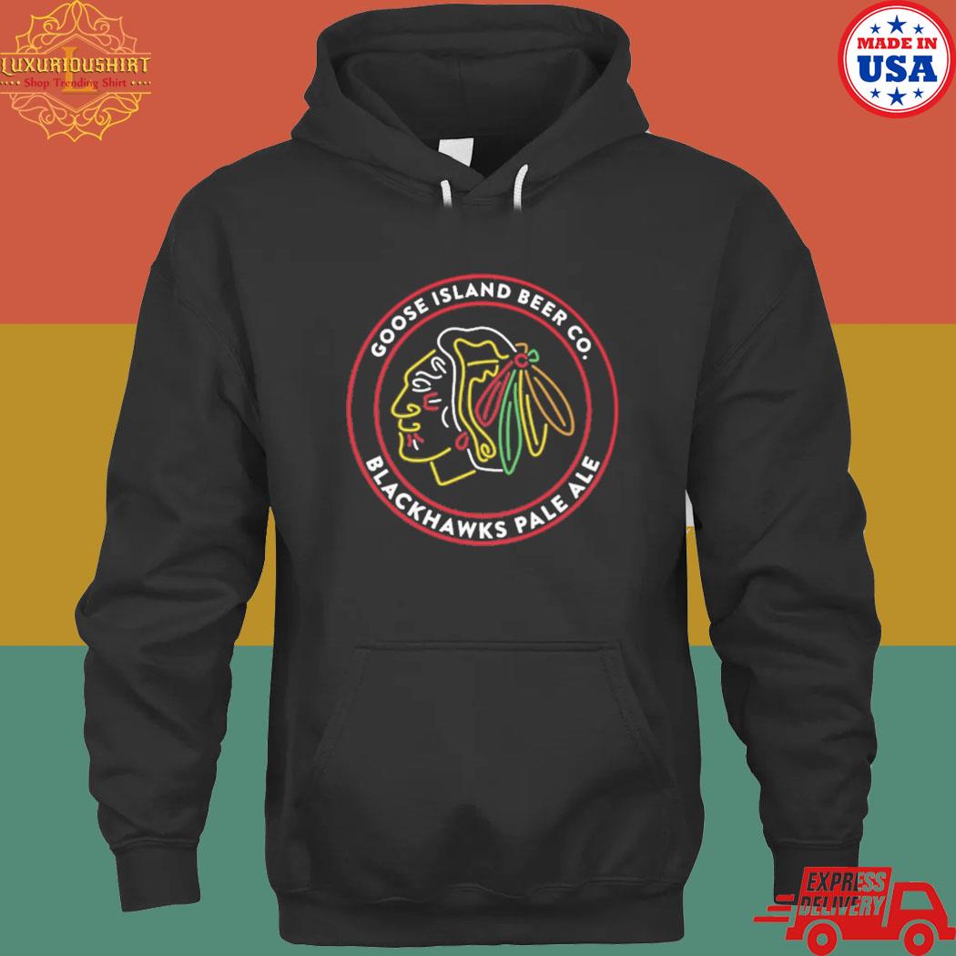 Goose Island Blackhawks Pale ale logo T-shirt