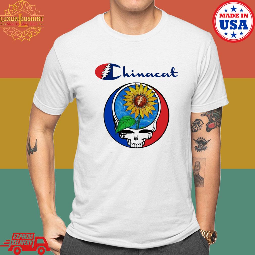 Official Grateful Dead Sunflower Chinacat T-shirt