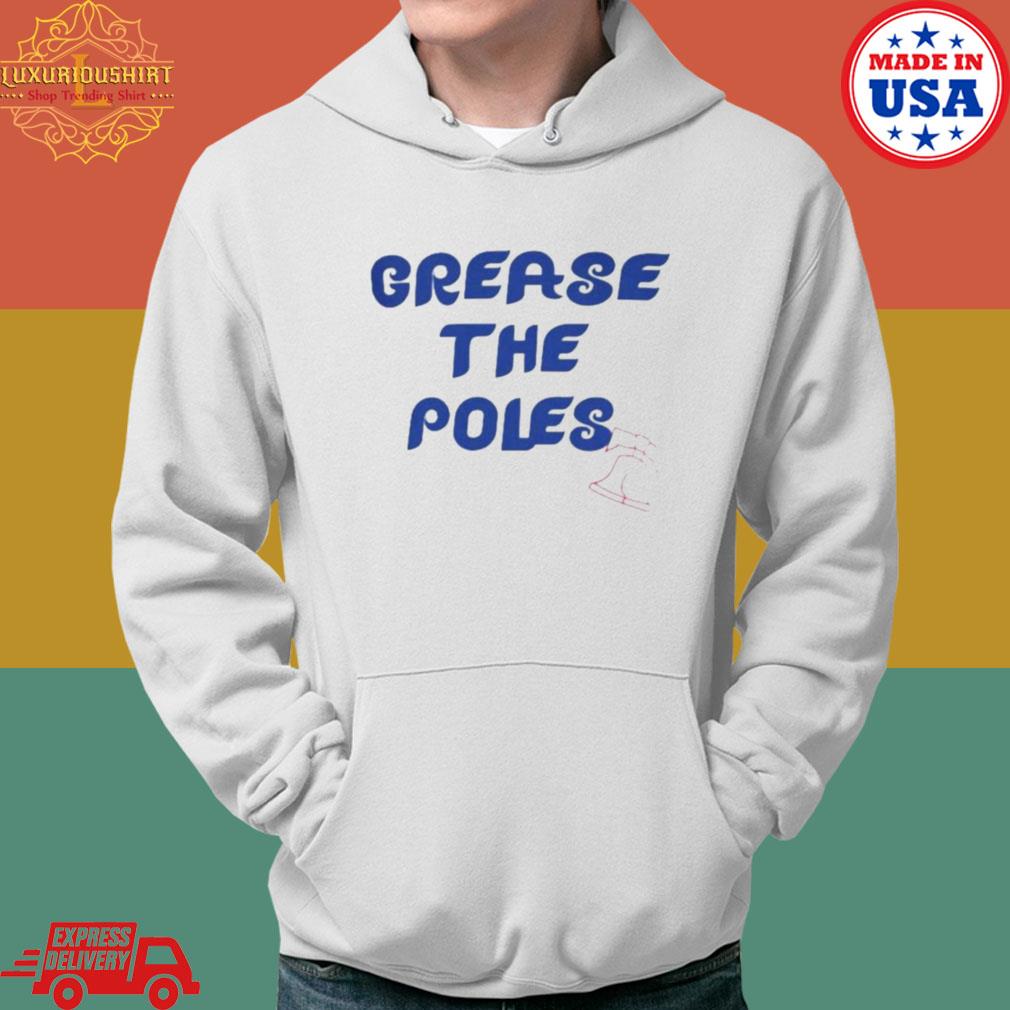 Official Grease The Poles Phillies Trending Football Shirt Hoodie