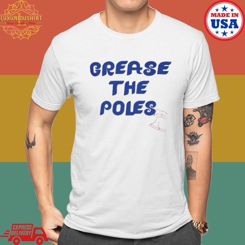 Official Grease The Poles Phillies Trending Football Shirt