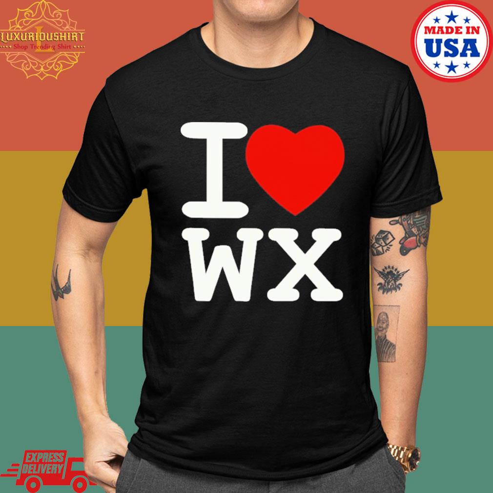 Official I Love WX T-shirt