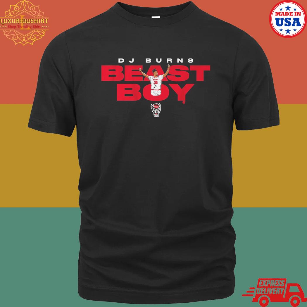 Official Nc State Basketball Dj Burns Beast Boy Shirt