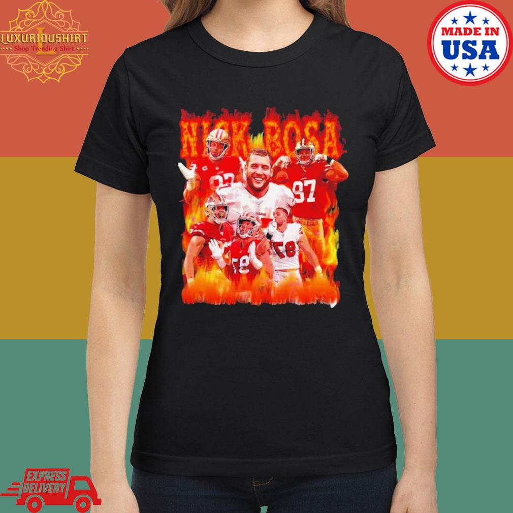 Nick Bosa Vintage 90s Nick Bosa Football Shirt