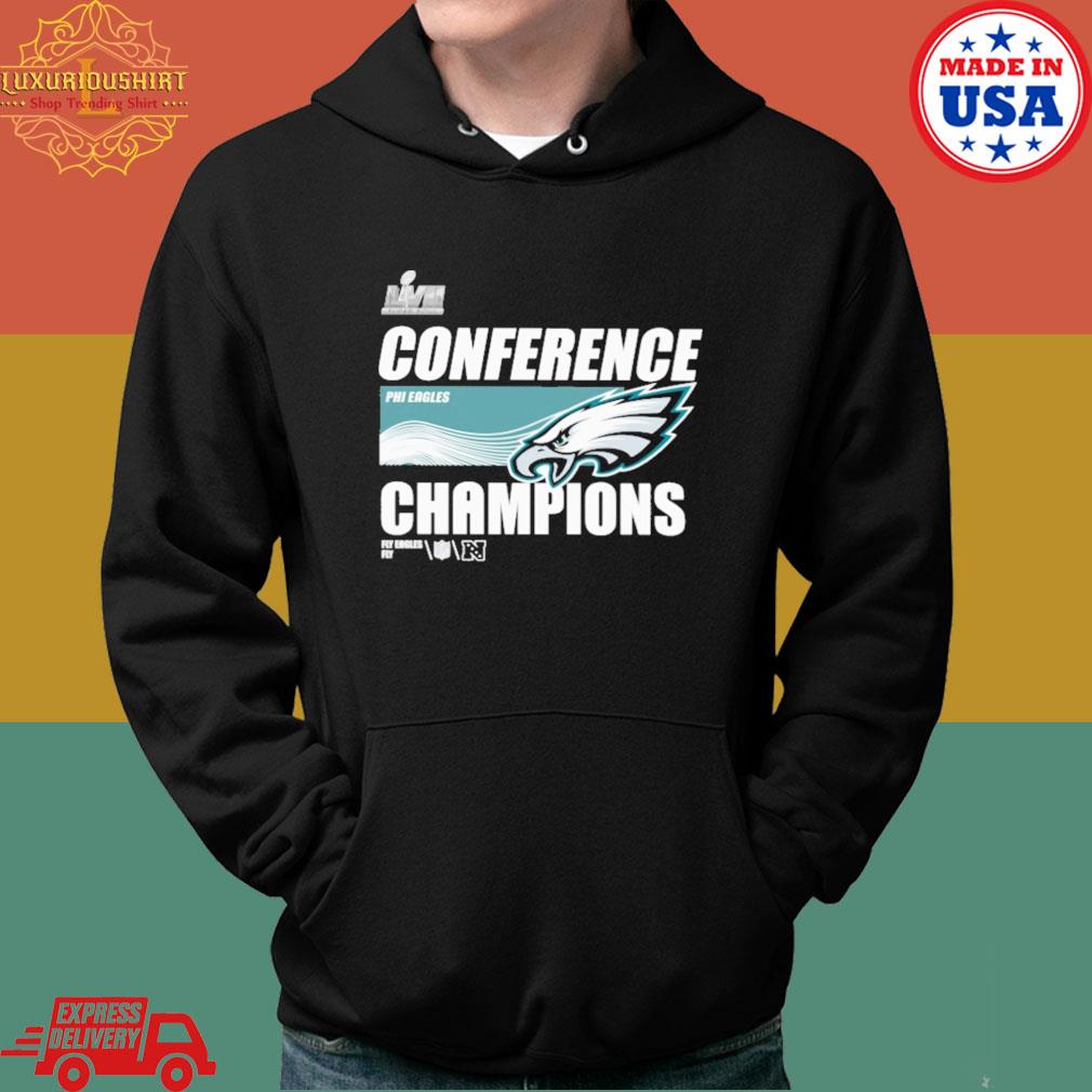 Official Philadelphia Eagles Conference Champions T-Shirt Hoodie