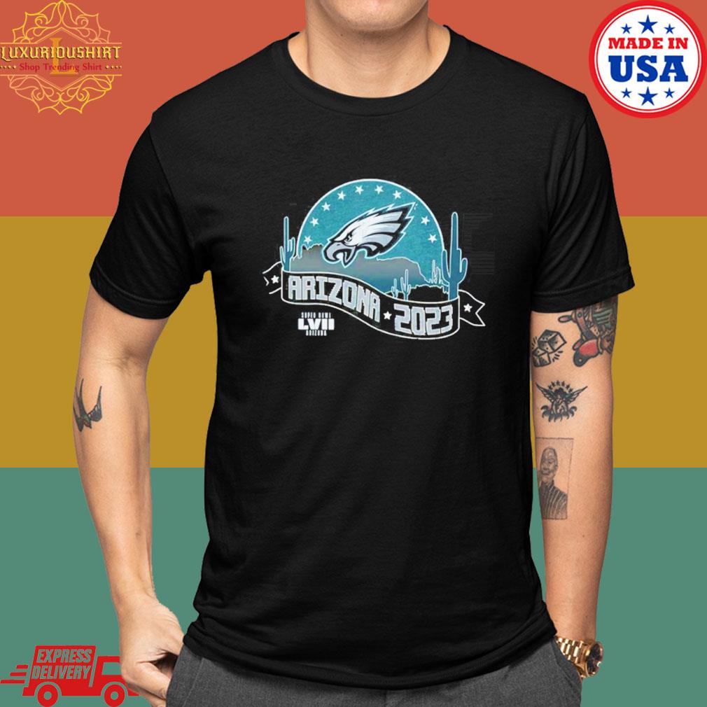 Official Philadelphia Eagles Super Bowl LVII Arizona 2023 TShirt