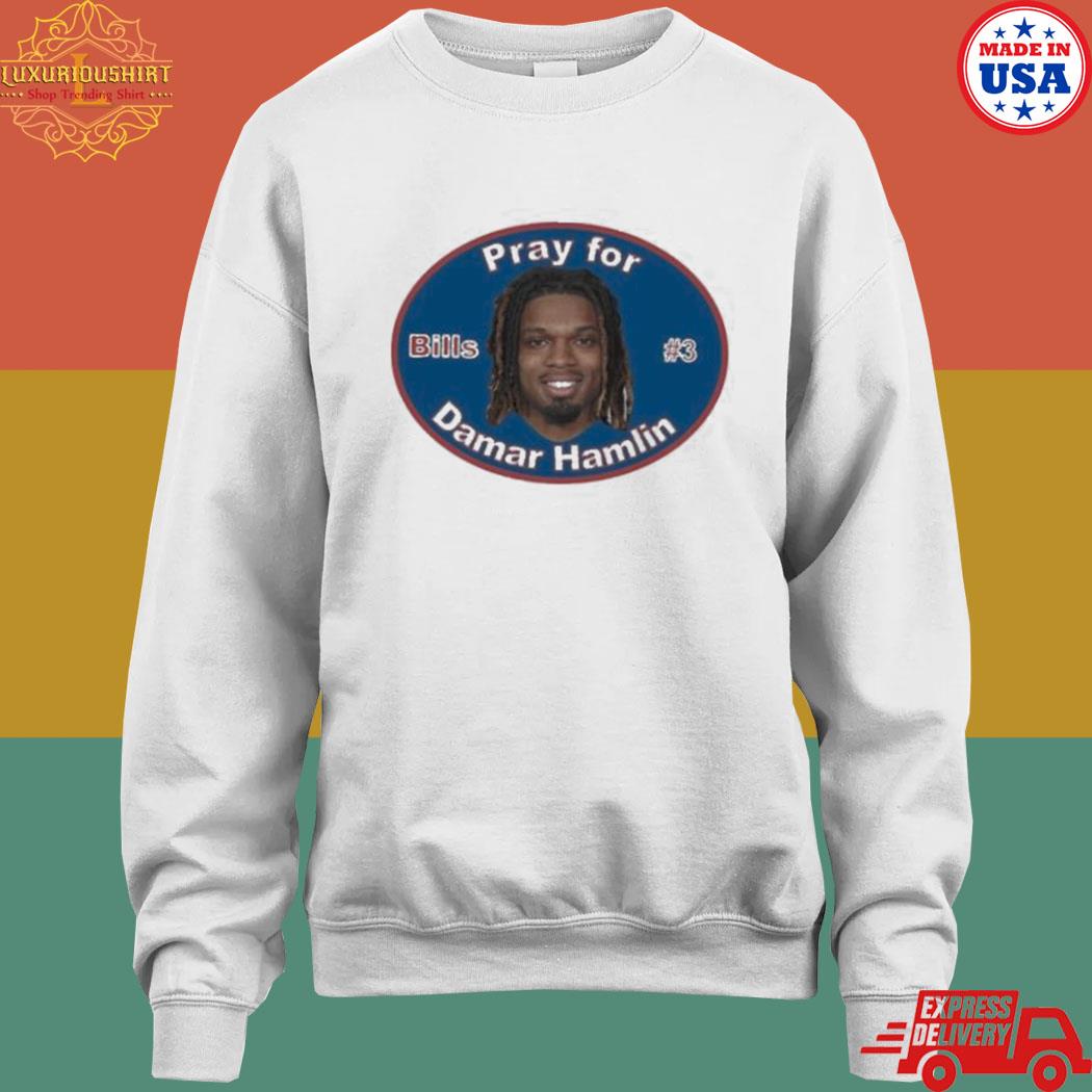 Pray For Damar Hamlin Buffalo Bills #3 2023 Shirt, hoodie, sweater and long  sleeve