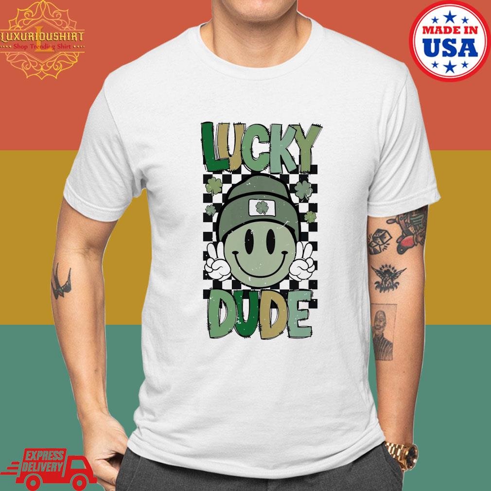 Official St Patrick's Day Lucky Dude T-shirt
