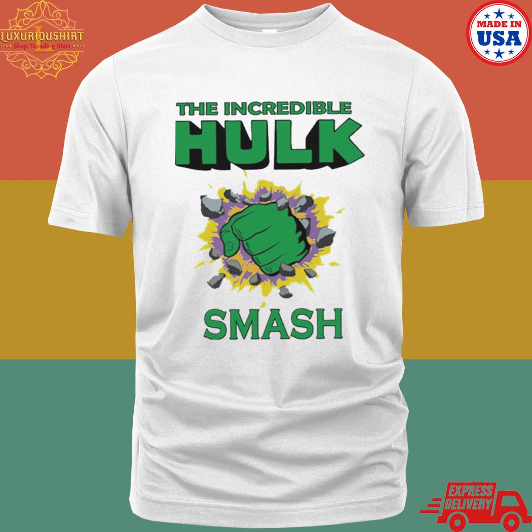 Smash Fist Incredible Hulk Marvel Shirt