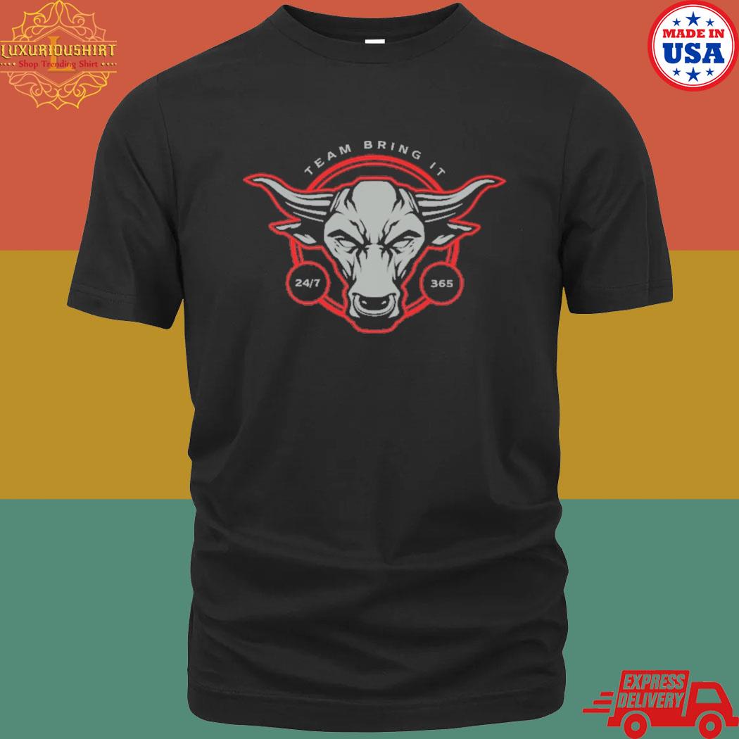 The Rock Team Bring It Bull Shirt