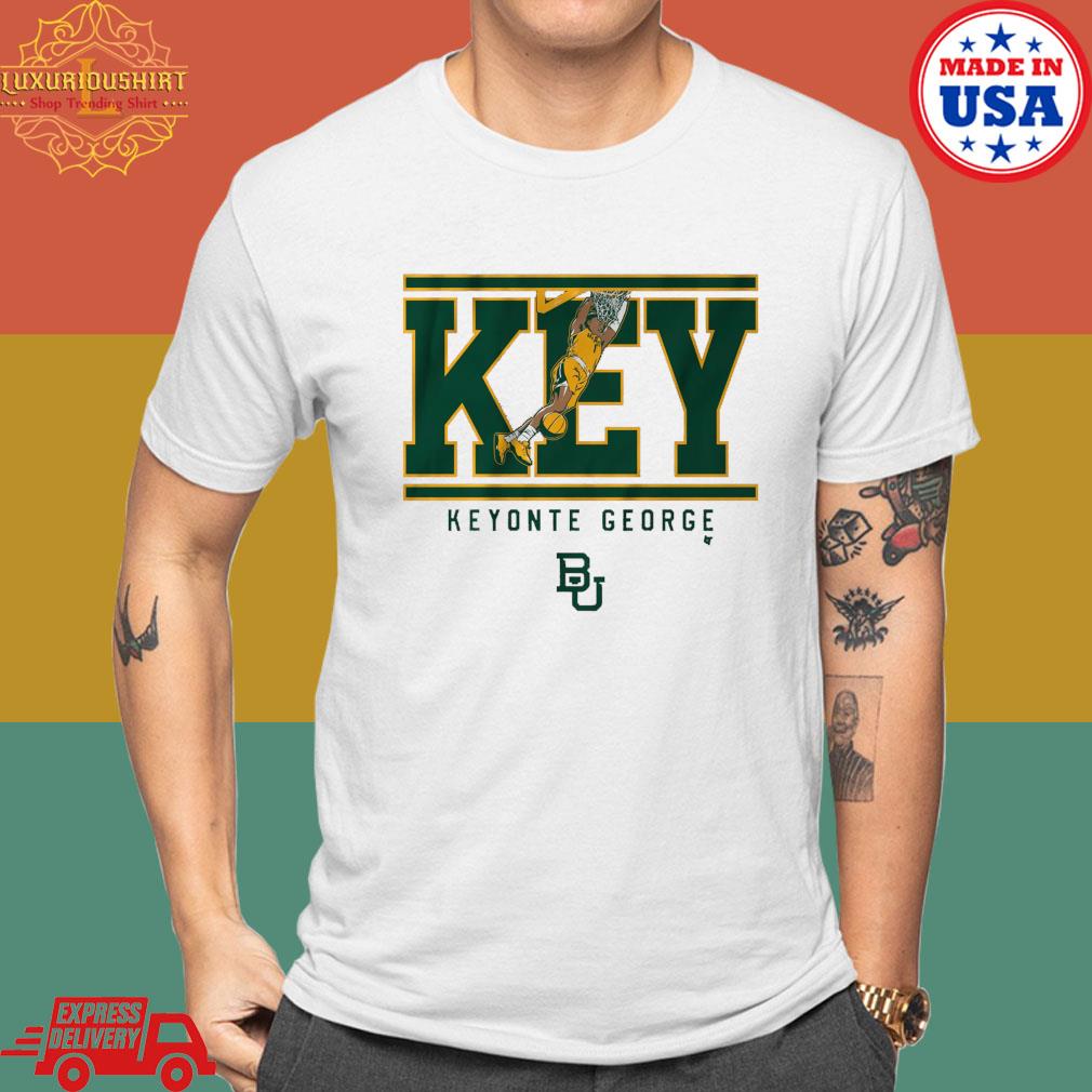 Baylor Basketball Keyonte George Key Shirt