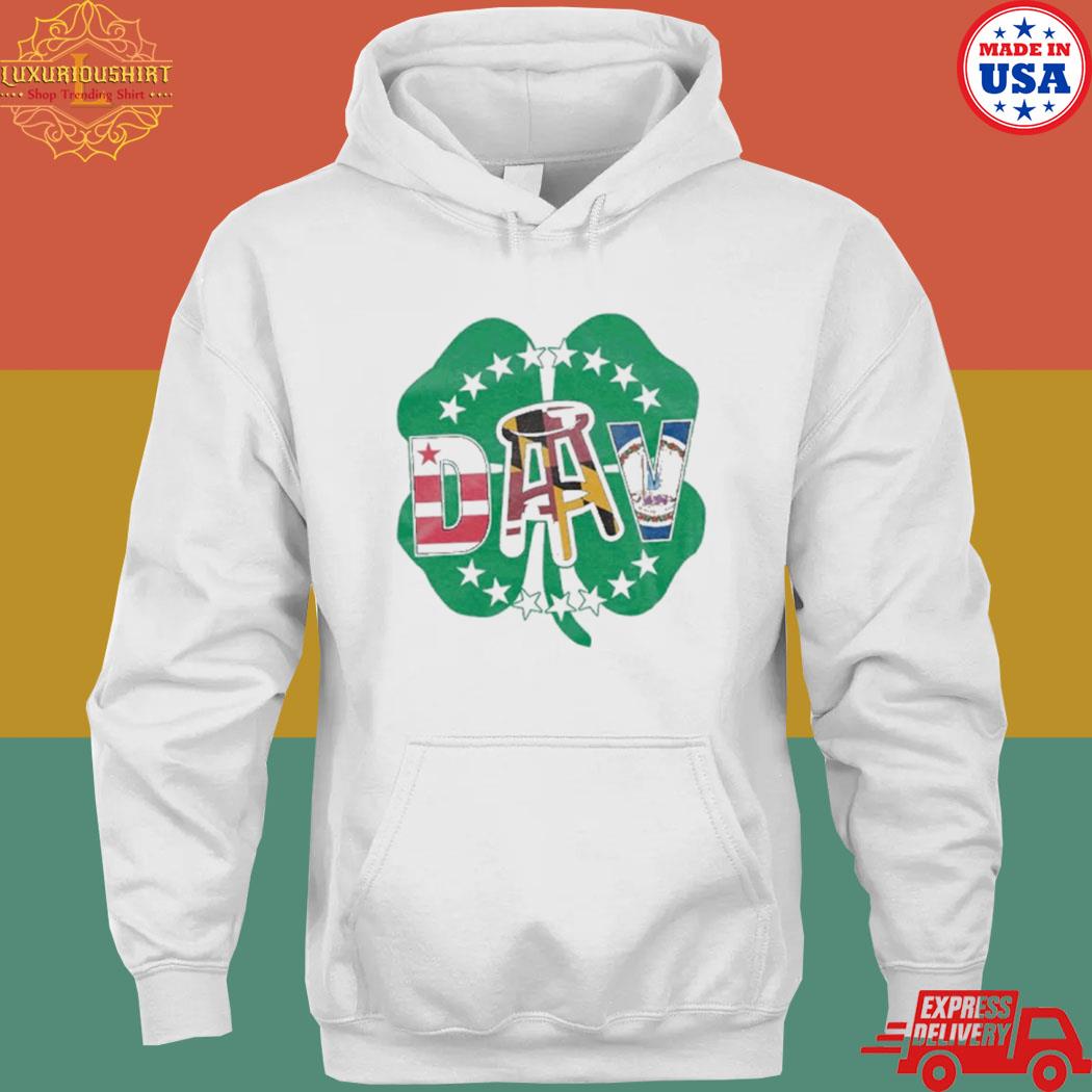 DMV clover T-s hoodie