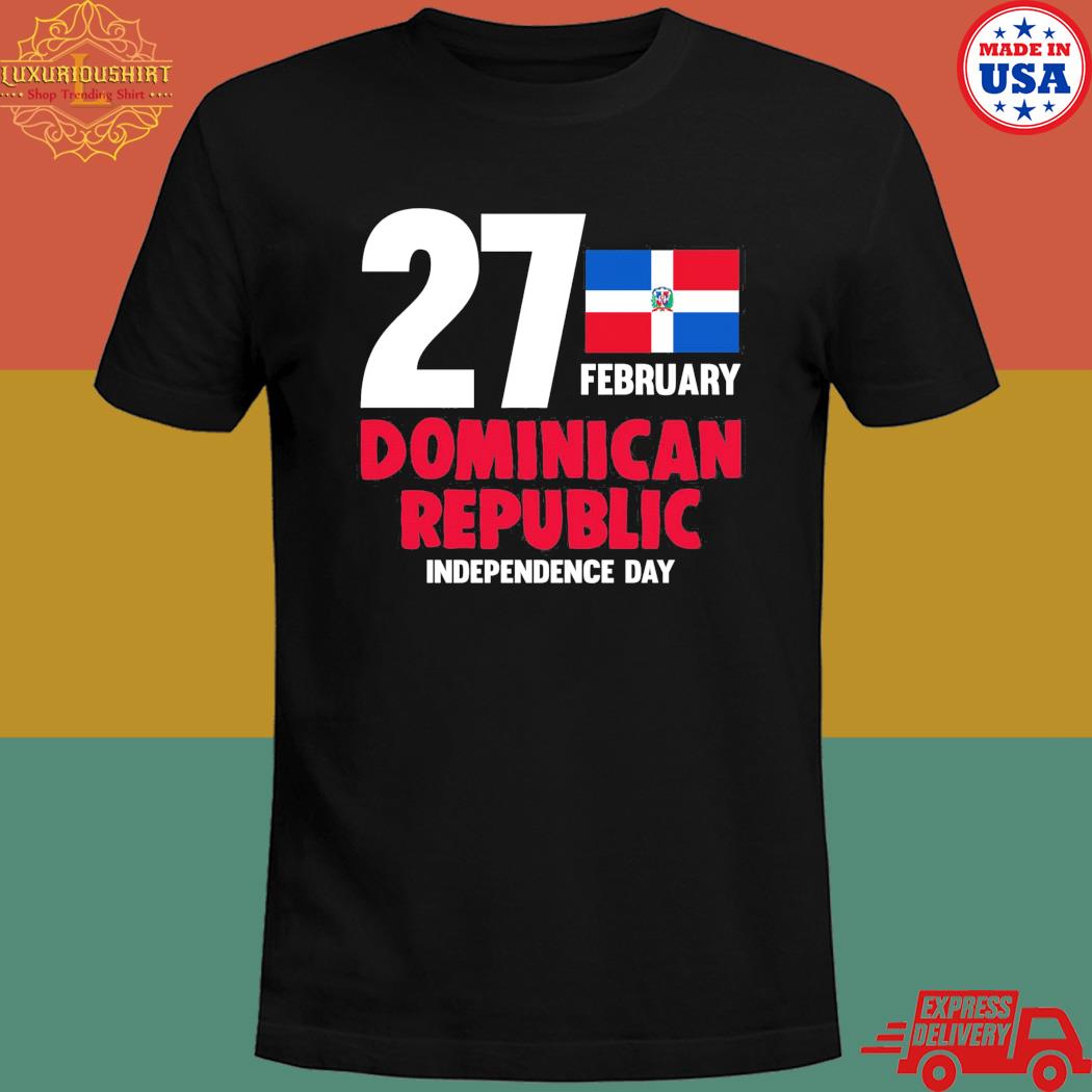 Dominicana pride independence day dominican republic flag T-shirt