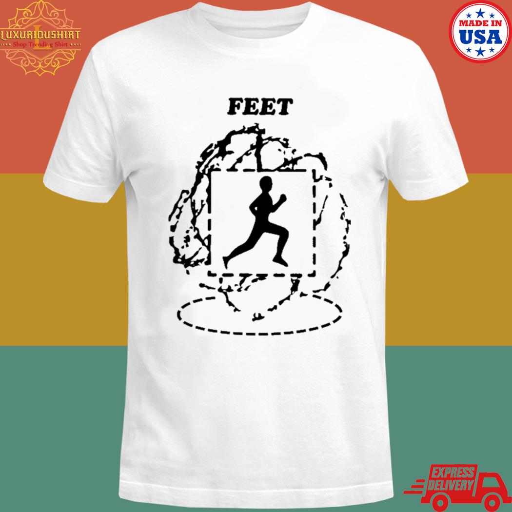 Feet band logo shirt