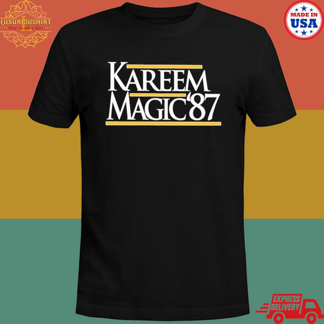 Melissa Rauch wearing kareem magic 87 shirt
