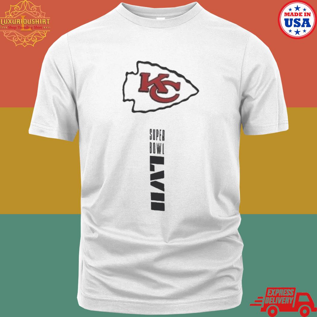 Official 2023 Kansas City Chiefs Nike Super Bowl Lvii Opening Night Shirt