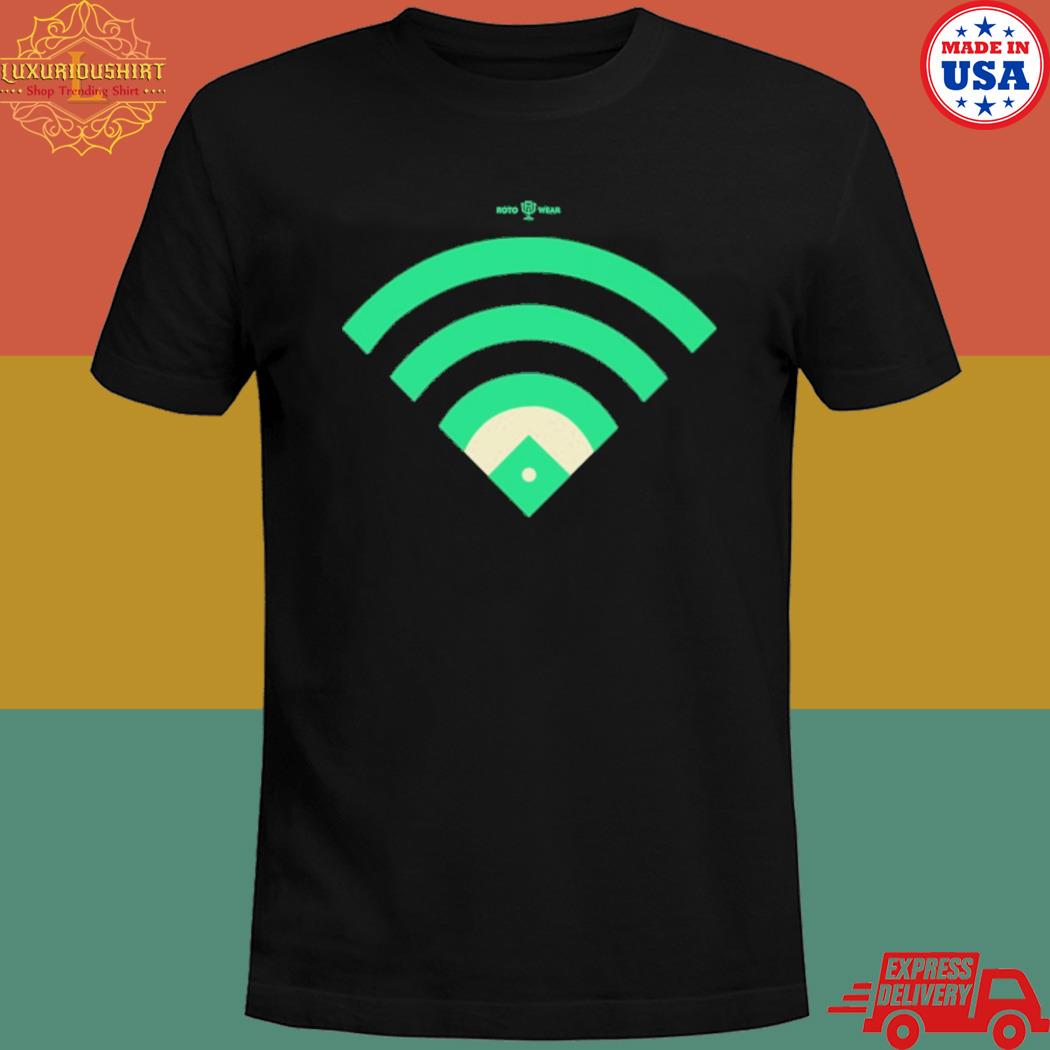 Official Baseball signal wifI T-shirt