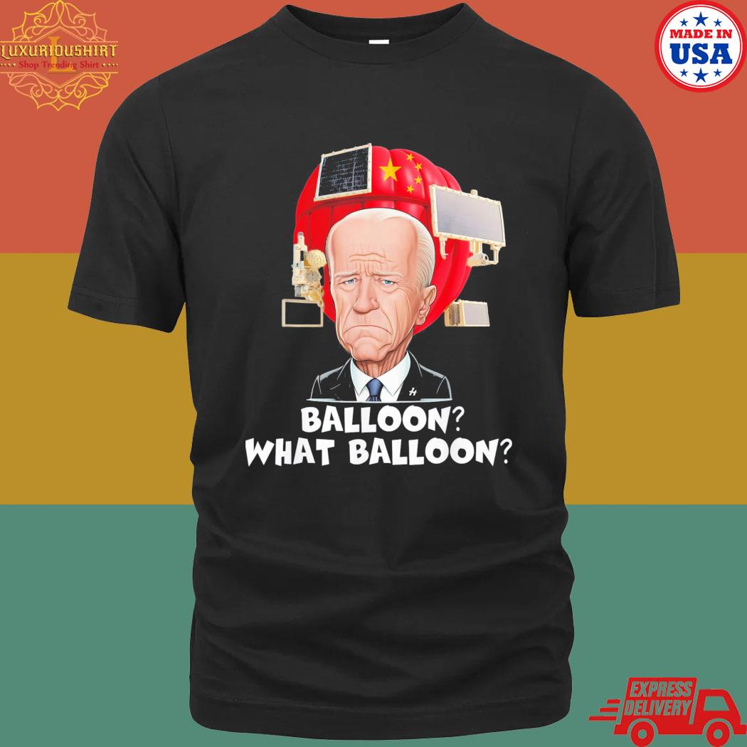 Official Chinese Spy Balloon Joe Biden T-Shirt