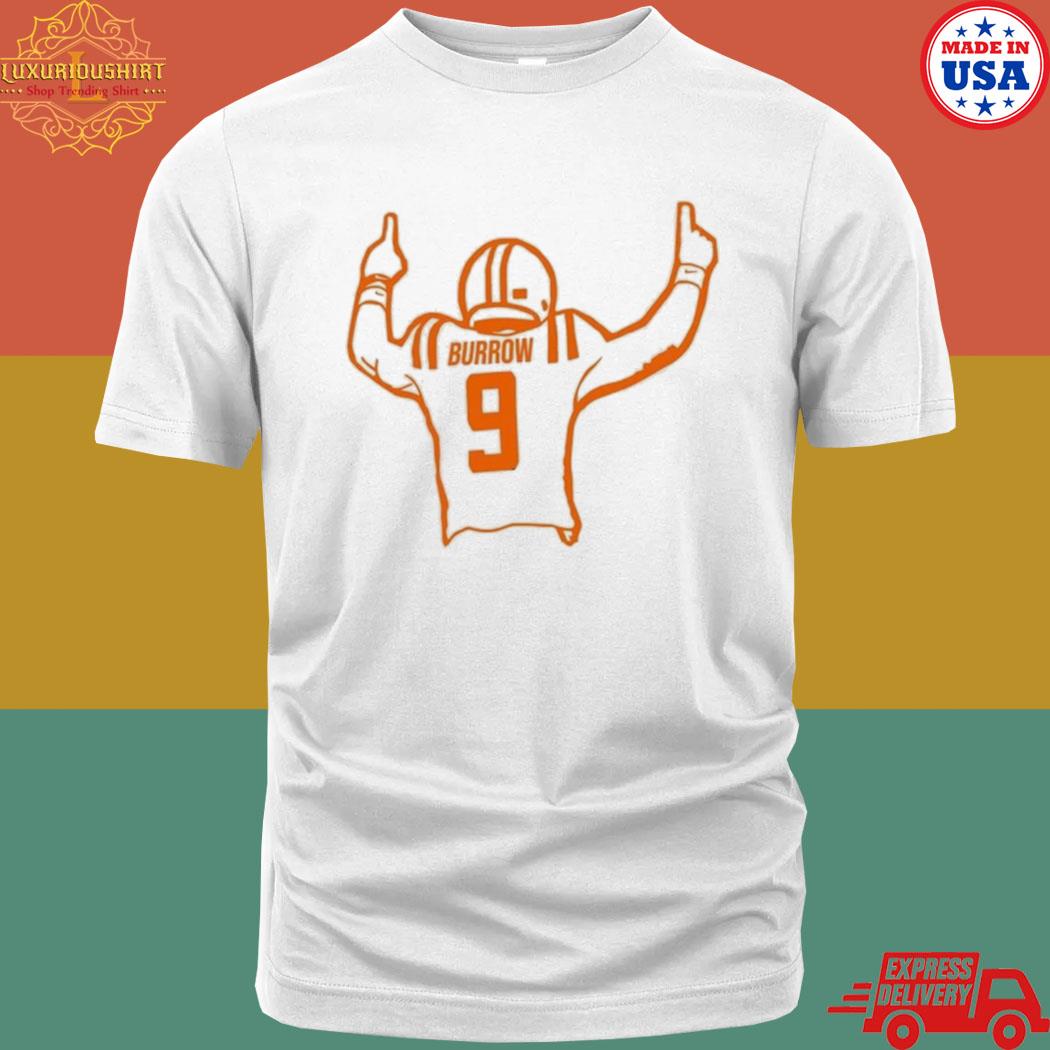 Joe Burrow 9 - Purple Cincinnati Bengals Jersey Essential T-Shirt for Sale  by sgkrishna