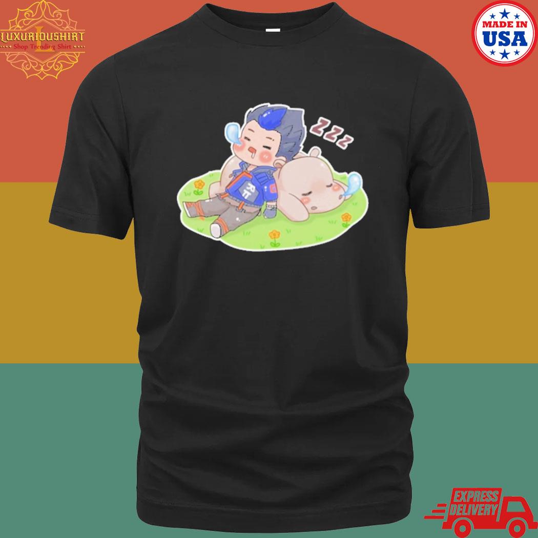 Official Hippo Sleepy Mousepad Shirt