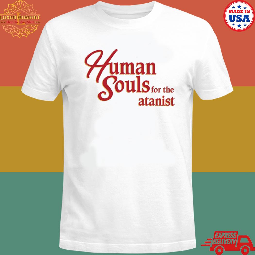 Official Human Souls For The Satanist Shirt