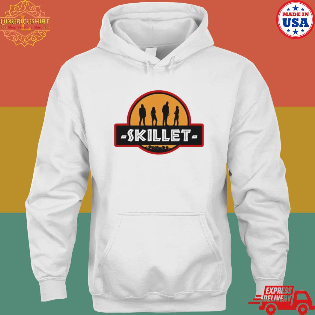 Official I want to live skillet band s hoodie