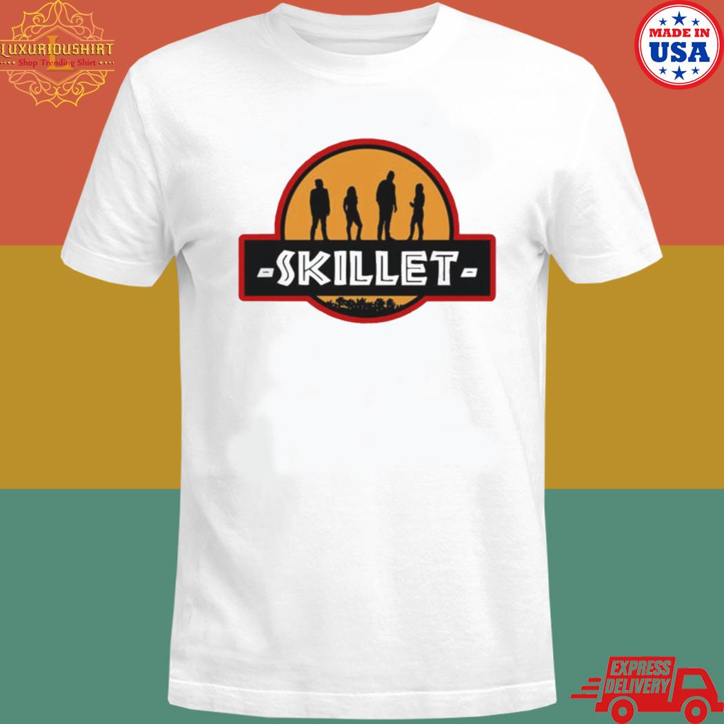 Official I want to live skillet band shirt