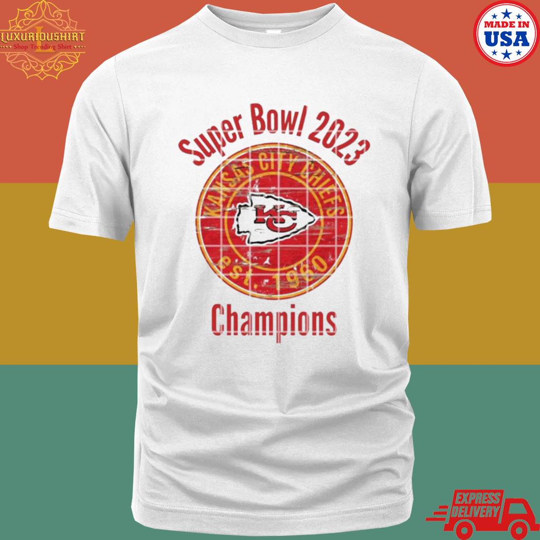 Official Kansas City Chiefs Est 1960 Super Bowl 2023 Champions Shirt