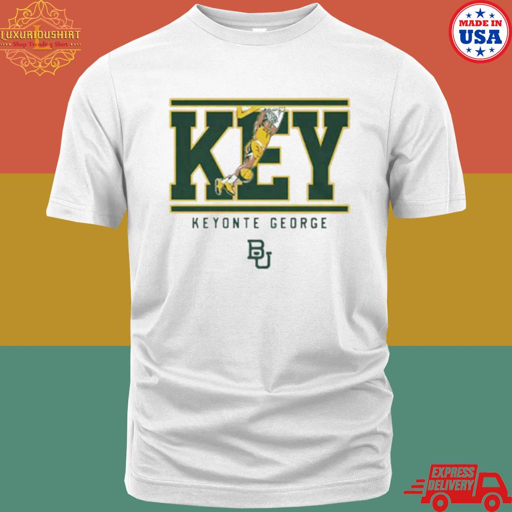 Official Keyonte George Key Baylor Basketball Shirt
