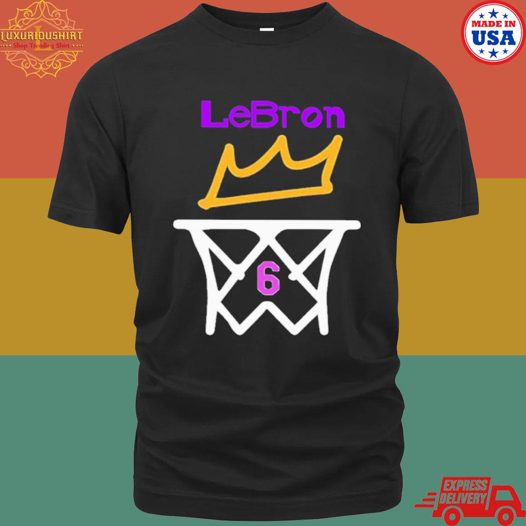 Official Lebron James Lakers T-shirt