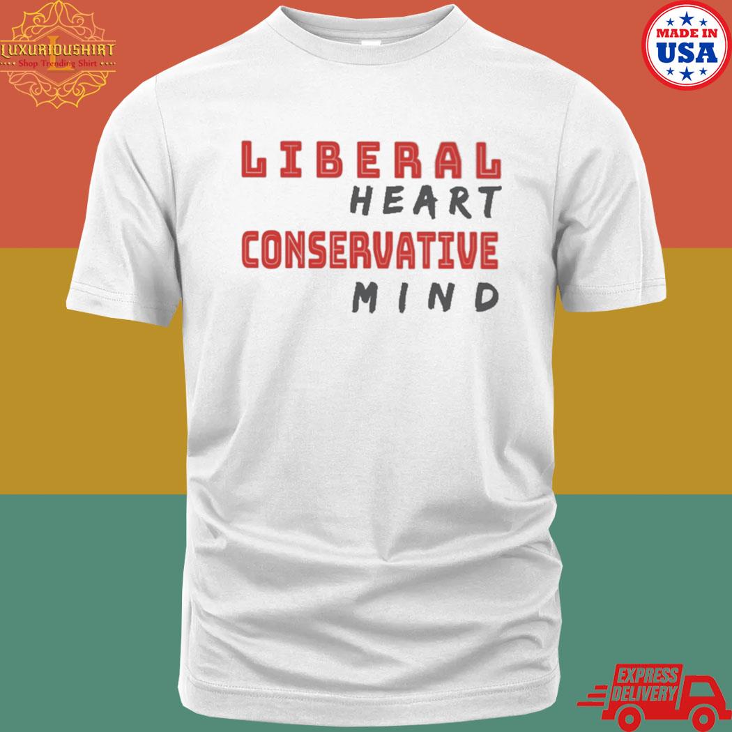 Official Liberal Heart Conservative Mind Shirt