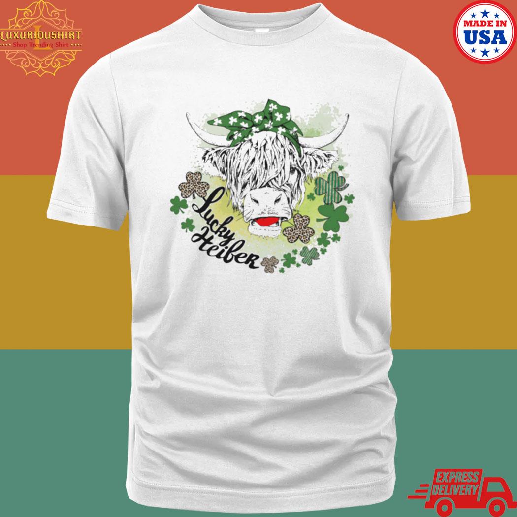 Official Lucky Heifer St Patricks Shirt