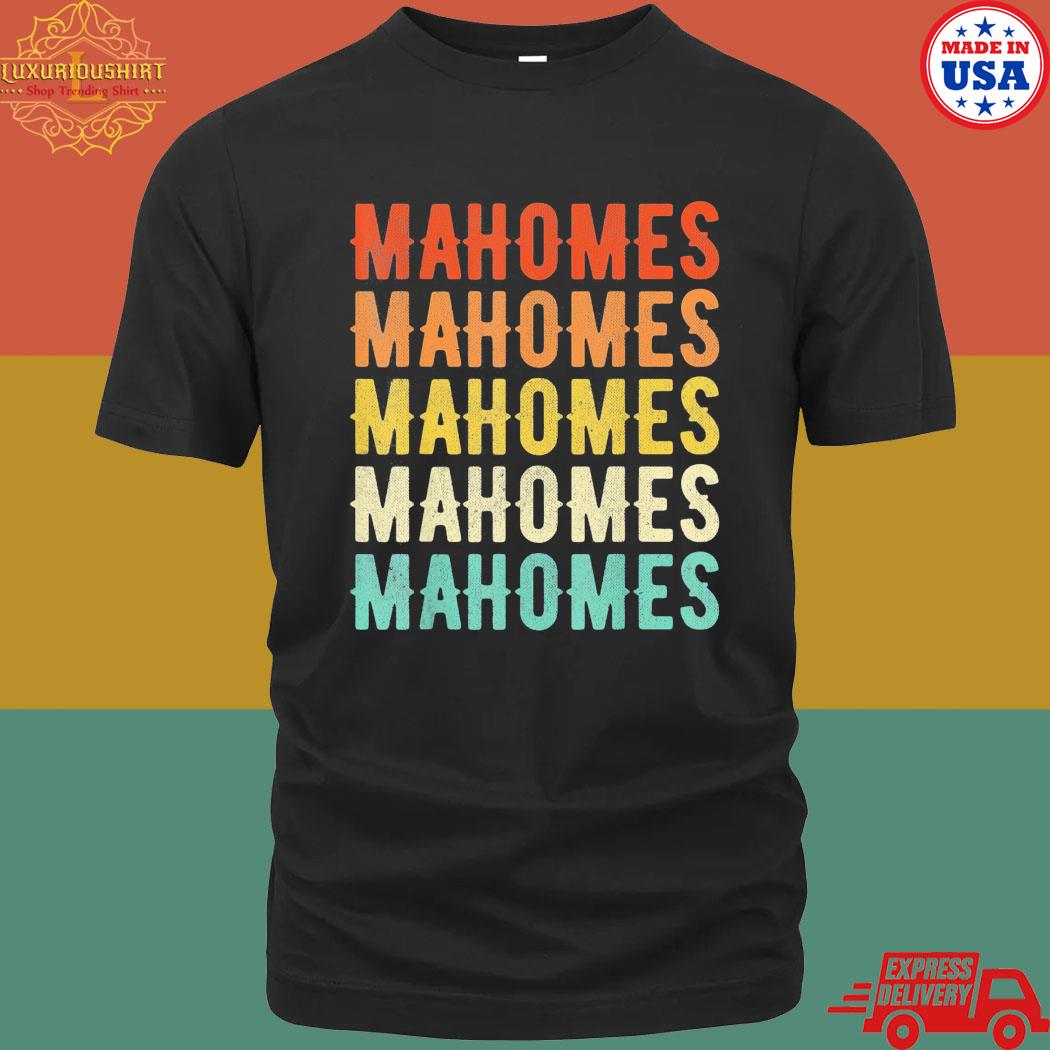 Official Mahomes Vintage Retro T-Shirt