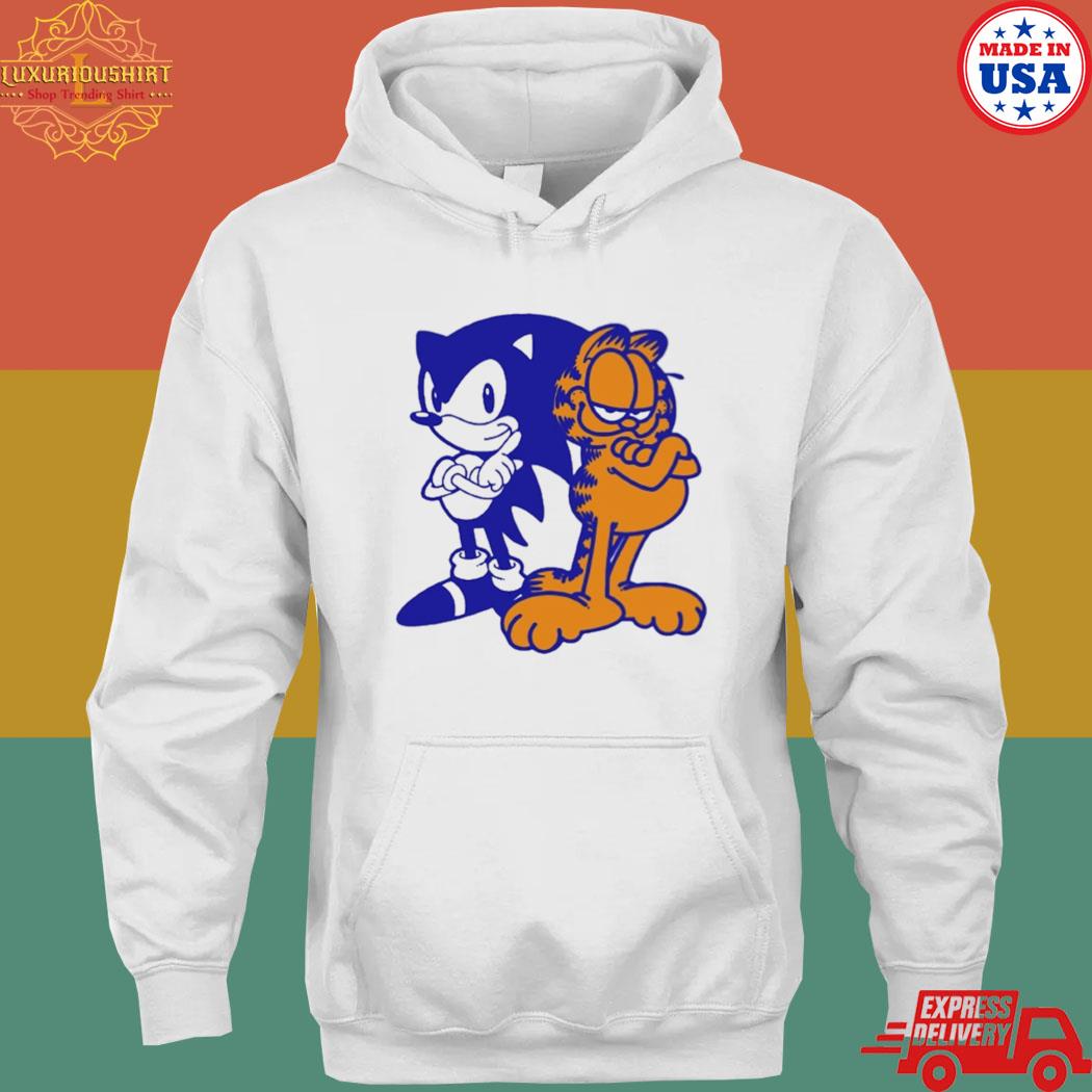 Official Mamono Sonic and Garfield T-s hoodie