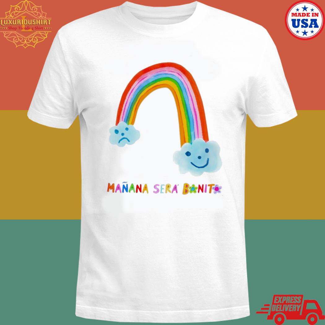 Official Mañana será bonito rainbow T-shirt