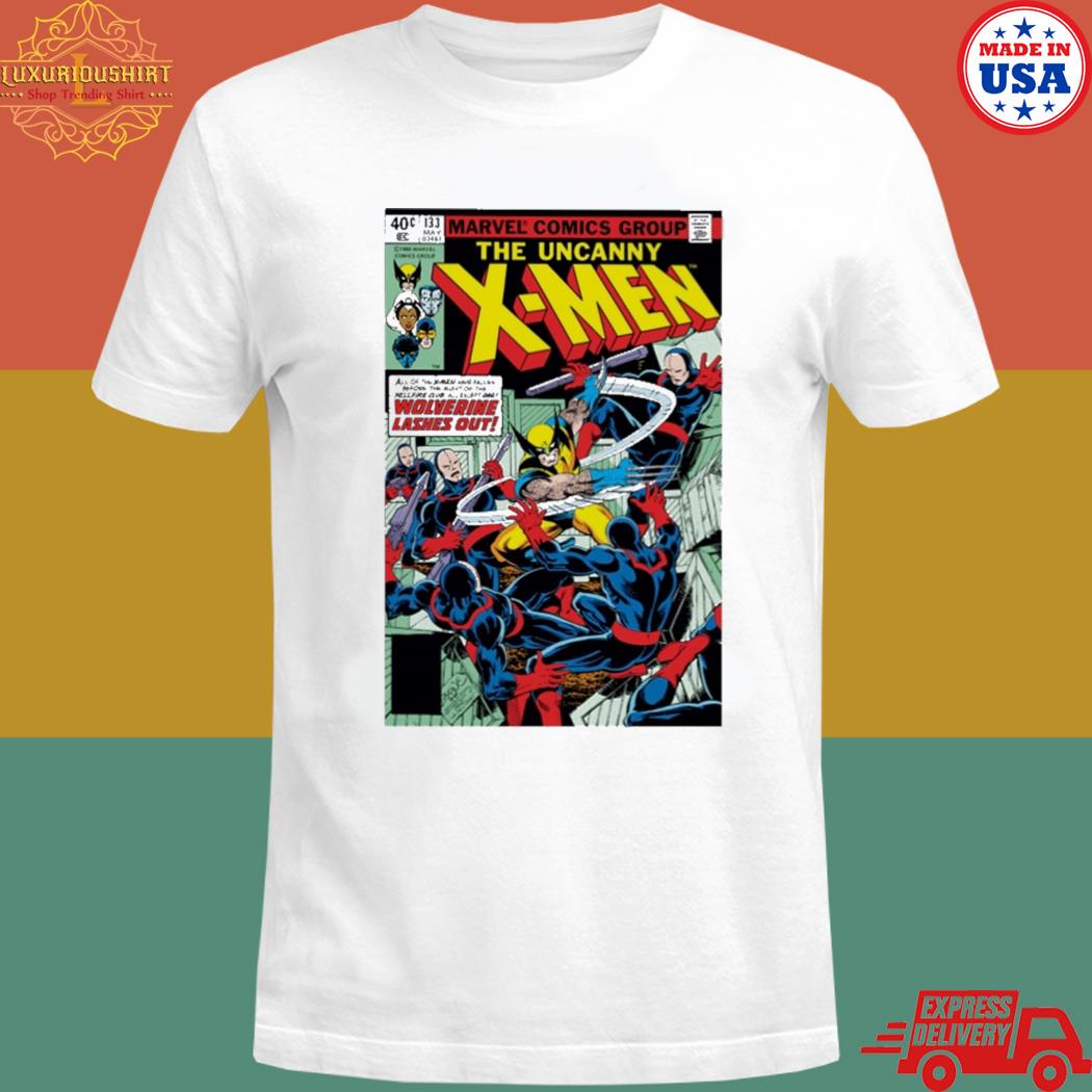 Official Marvel The Uncanny Xmen133 cover dated may 1980 T-shirt