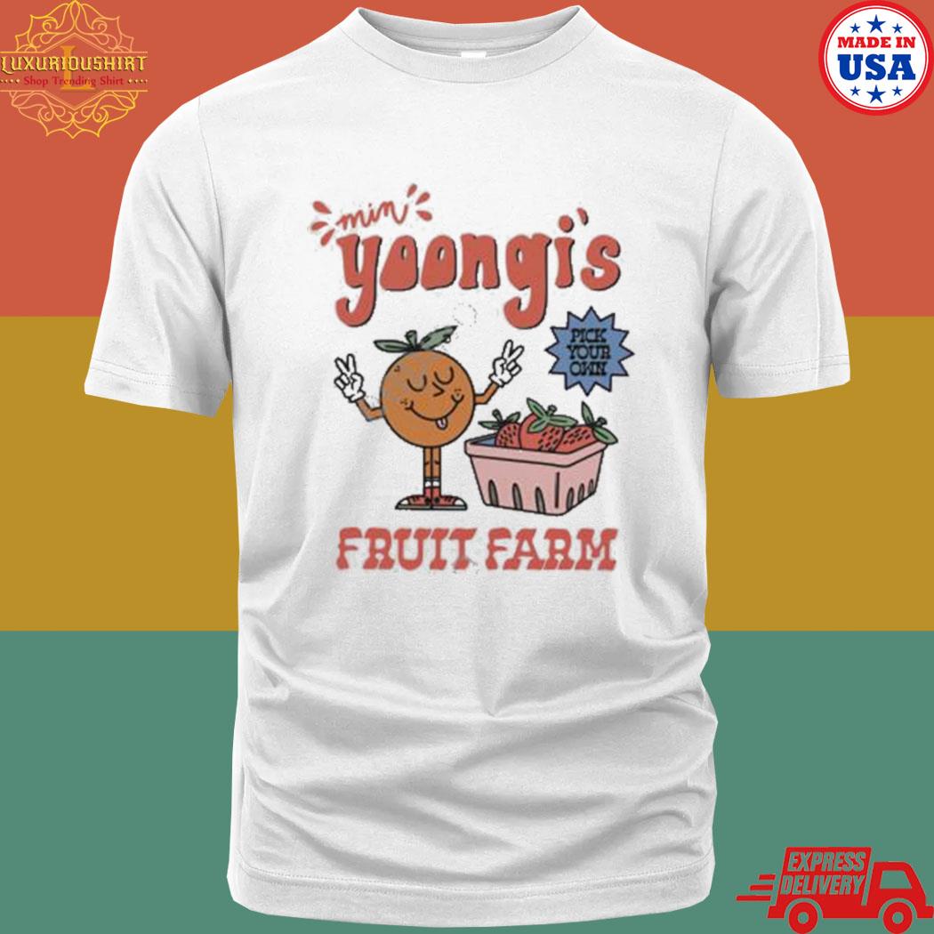 Official Min Yoongi's Fruit Farm Shirt