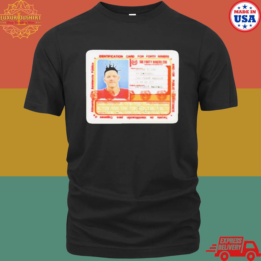 Official Ol Purdy Bastard I’d Card T-shirt