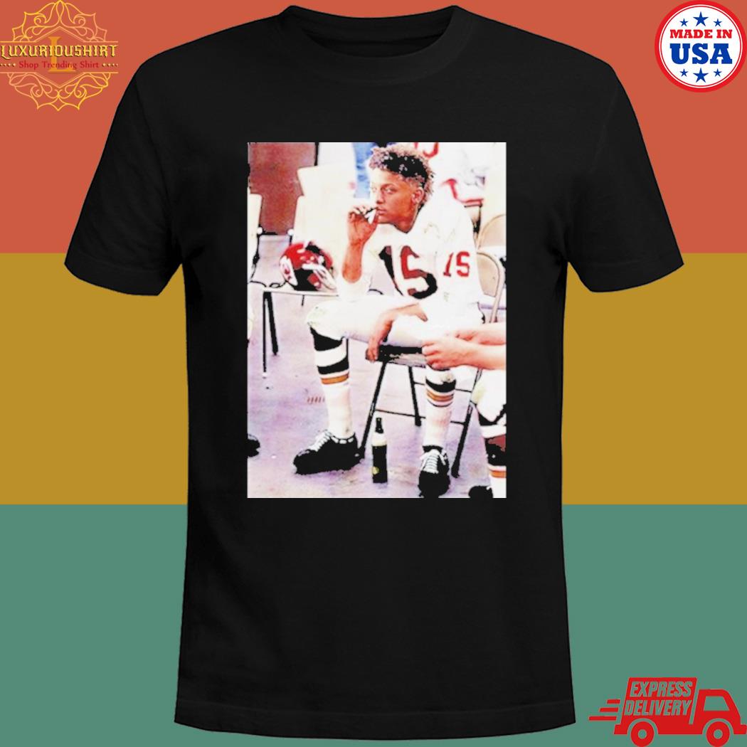 T-shirt Manches Longues Patrick Mahomes - Prince Of Kansas City - Design Chiefs Et Politique Humoristique