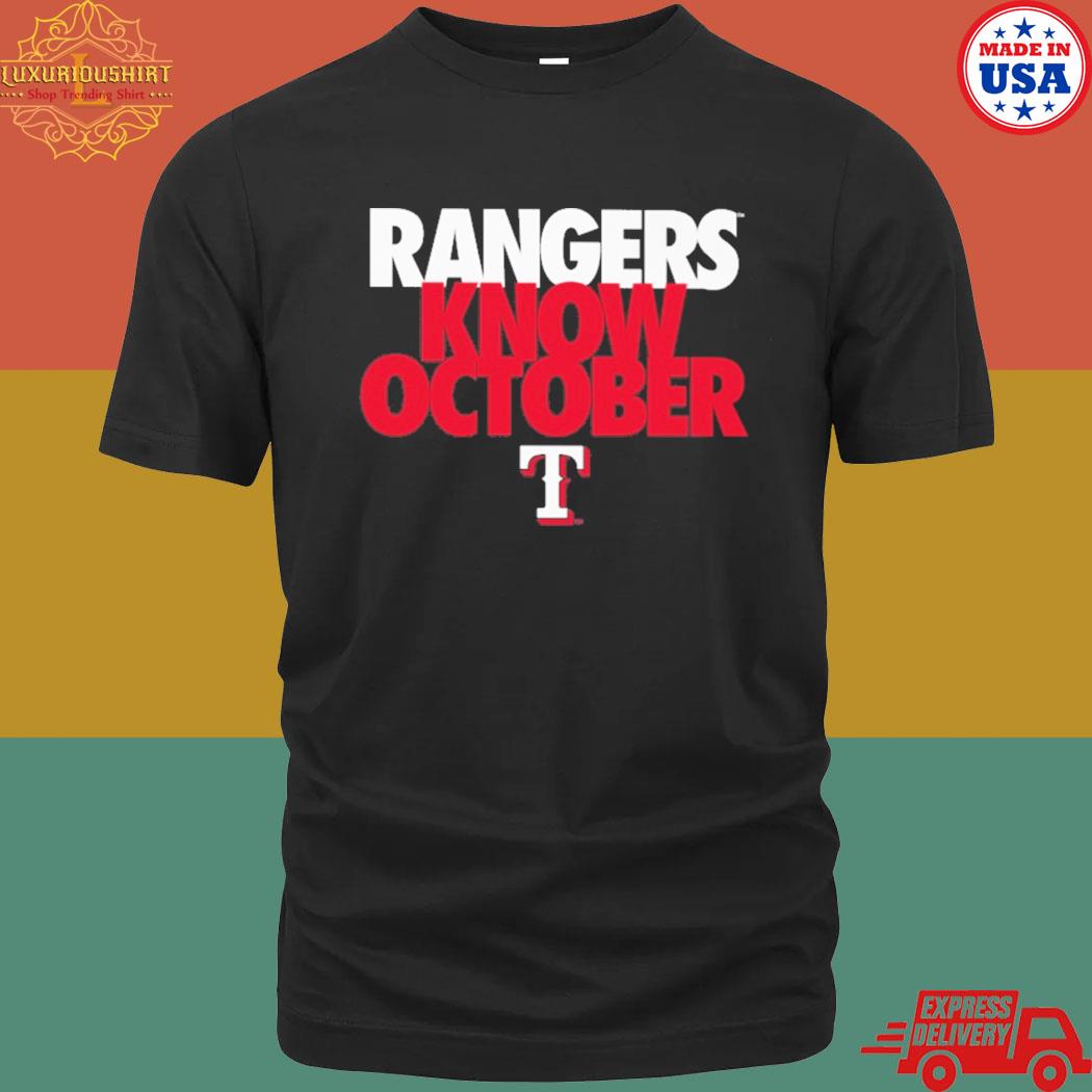 Official Patrick Mclellan Rangers Know October Shirt