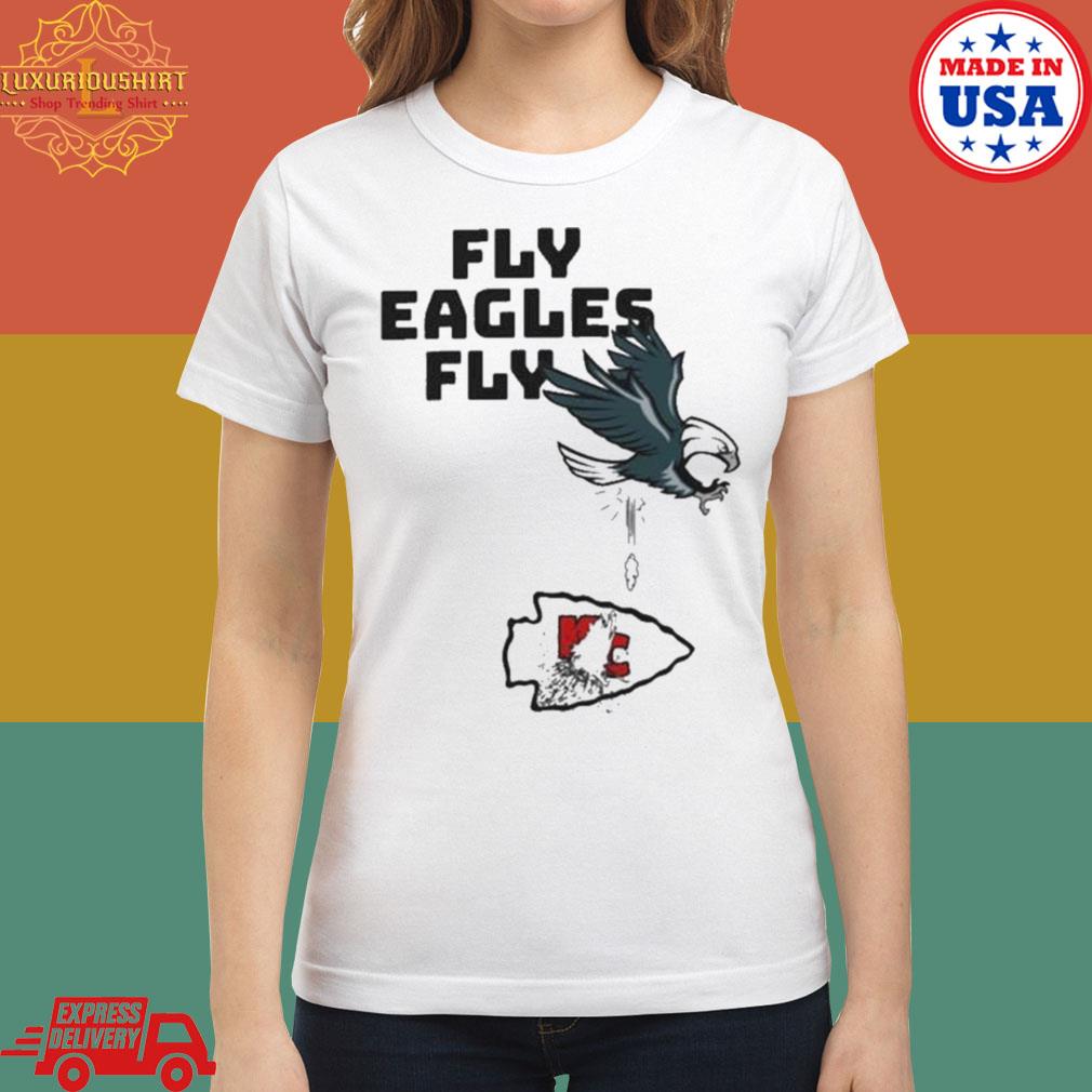 Philadelphia Eagles Over Chiefs Fly Eagles Fly T-shirt,Sweater, Hoodie, And  Long Sleeved, Ladies, Tank Top