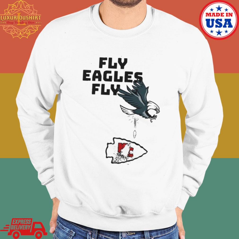 Philadelphia Eagles Over Chiefs Fly Eagles Fly shirt, hoodie, sweater, long  sleeve and tank top