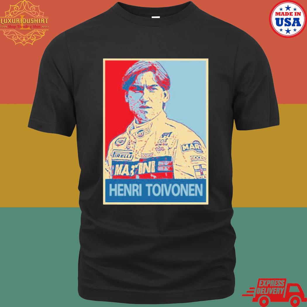 Official Rally Finland Henri Toivonen Racer Shirt