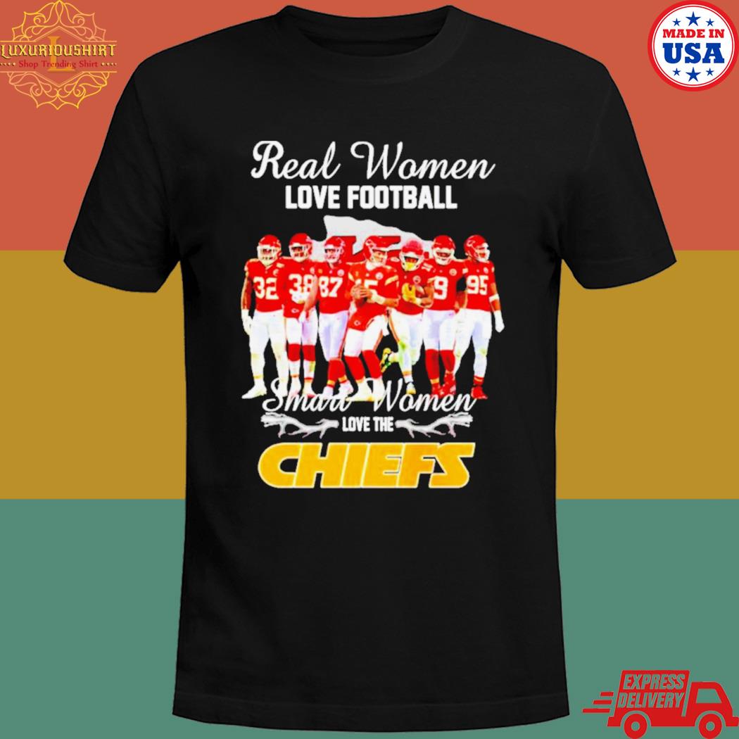 Official Real women love Football smart women love the Kansas city ...