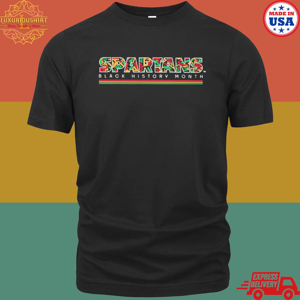 Official Spartans Black History Month Shirt