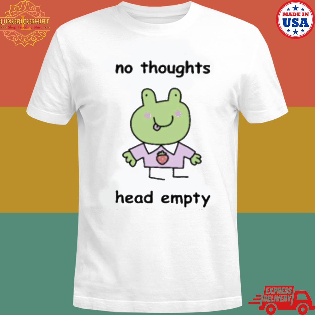 Official Stinky katie merch no thoughts head empty T-shirt