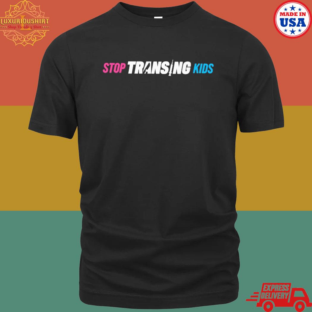 Official Stop Transing Kids Shirt