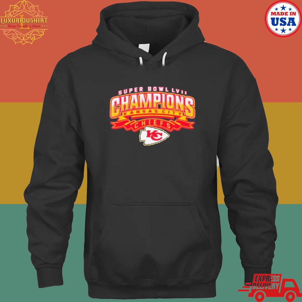 Official Super bowl lviI champions Kansas city Chiefs T-shirt ...